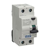 NHP DIN-T Residual Current Circuit Breaker RCCB 1Pole plus Neutral 63A 30mA Type AI