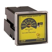 IME Earth Leakage Relay 2081 Mining Panel Mount 48 x 48mm Test Unit 240V AC 0 to 03mA 5A