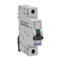 NHP DIN-T Miniature Circuit Breaker 20kA 1Pole 40A C Curve