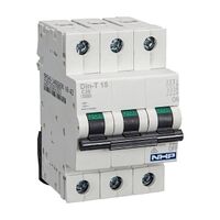 NHP DIN-T Miniature Circuit Breaker 20kA 3Pole 40A C Curve