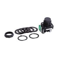 Allen-Bradley 800H Pushbutton 30.5mm Complete PL Guards on Contacts EXT HD 1NO 1NC Black