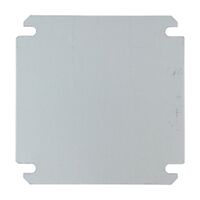 Fibox EK Mounting Plate Steel suits 190 x 190mm