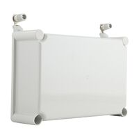 Fibox EK Cover suits 280 x 190mm Base 80mm High with Hinges Grey