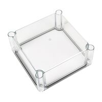 Fibox EK Cover suits 280 x 280mm Base 80mm High Clear