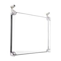 Fibox EK Cover suits 380 x 280mm Base 30mm High with Hinges Clear