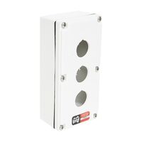 Austrol N100 Enclosure Fibreglass 3 Hole 30.5mm