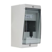 NHP DIN-T Meter Isolator Pole Cover 4 Way Surface suit 1Pole and 3Pole LOCKDIN