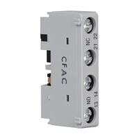 S+S KT7 Auxiliary Contact with 1NO  Contact and 1NC Contact Front Mount