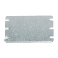 Fibox Terminal Box Accessory Mounting Plate Steel suits 255 x 180mm