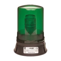 Moflash Xenon Beacons 10 Joules Flashing Mode IP65 230V AC Wall or Surface Mount Lens Green