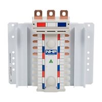 NHP POWERMAX DIN-T NC Busbar Chassis 250A 72 Way 3Pole Top Feed
