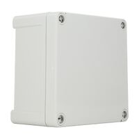 NHP NLINE Terminal Box Plastic IP65 H110 x W110 x D65mm Grey