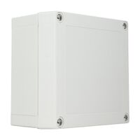 Fibox MNX Terminal Box PC IP66 and IP67 High Box H130 x W130 x 75mm Grey