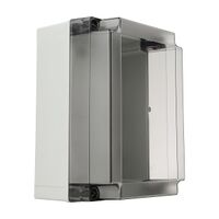 Fibox MNX Terminal Box PC IP66 and IP67 High Box H130 x W180 x 100mm Clear