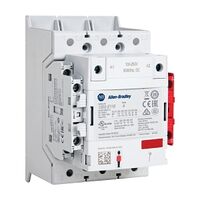 Allen-Bradley 100SE Safety Contactor 200kW 3Pole 24 to 60VAC and VDC Coil 1NO 1NC Contact Auxiliary