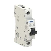 NHP DIN-T Miniature Circuit Breaker MCB DC 10kA 1 Pole 4A C Curve