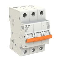 NHP MOD6+ Miniature Circuit Breaker MCB 6kA 3 Pole 40A C Curve