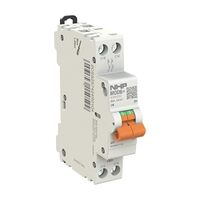 NHP MOD6+ Miniature Circuit Breaker MCB 6kA 1 Pole plus 1 Pole 10A C Curve