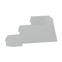 Allen-Bradley 1492-W End Plate for 1492WTS3 Grey