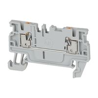 Allen-Bradley 1492-P Push-in Terminal 1.5mm 1 Level 2 Conductor Entries Grey