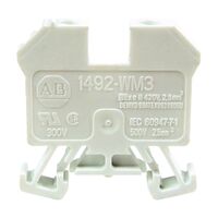 Allen-Bradley 1492-W Screw Connection Mini Terminal 2.5mm 1 Level 2 Conductor Entries White