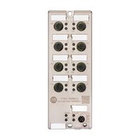 Allen-Bradley On Machine Distributed IO Armorblock IO Link Hub 10 Input 6 Output Module DC Micro M12