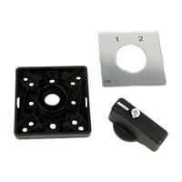 Allen-Bradley 194L Handle Type L 48 x 48mm Yellow Red 90 Degrees 0 1