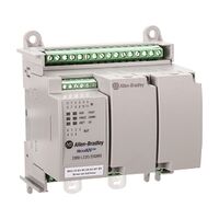 Allen-Bradley Micro820 Controller 8DI 4Ai Configurable 7DO Source 1AO Ethernet RS232/485 24VDC