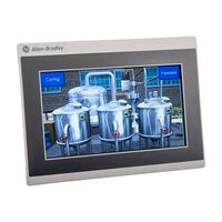 Allen-Bradley PanelView 800 Terminal 7 Inch TFT Touch Color Ethernet Serial 24VDC