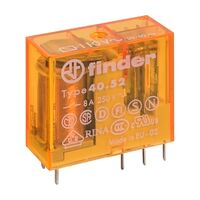 Finder 40 Series Miniature Printed Circuit Board Relay 8A 2 Changeover 110V AC Coil