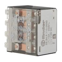 Finder 56 Series Miniature Power Relay 12A 4CO 110V DC Coil