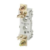 Socomec DIN Fuse Base DFB S2 400A 1P DIN-Rail Mounted