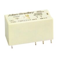 Allen-Bradley 700-H Replacement Relay 700HL 6A 2 Changeover DPDT 24V AC DC Coil Gold Contacts