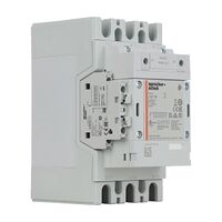 S+S CA9 Contactor 90kW 3Pole 250 to 500VAC and VDC Coil 1NO 1NC Contact Auxiliary