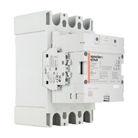 S+S CA9 Contactor 160kW 3Pole 100 to 250VAC and VDC Electronic Coil 1NO 1NC Contact Auxiliary
