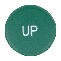 Sprecher and Schuh D7 Colour Cap for Flush Non Illuminated Pushbutton 22.5mm Green Up