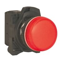 Sprecher and Schuh D7 Pilot Light 22.5mm Hangsell Pack Plastic LED 24V AC DC Red