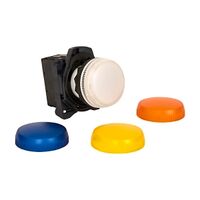 Sprecher and Schuh D7 Pilot Light 22.5mm Hangsell Pack LED Module 24 to 120V AC DC Multi Colour Lens