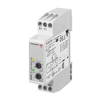 Carlo Gavazzi Monitoring Relay 1 Phase Over/Under Voltage 8-28V DC Own Supply 1 Contact