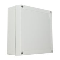 Fibox MNX Terminal Box PC IP66 and IP67 High Box H180 x W180 x 75mm Grey