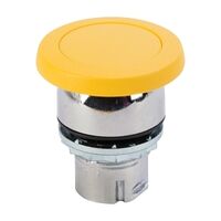 Allen-Bradley 800F Pushbutton 22.5mm Metal Momentary Mushroom Head 40 mm Black