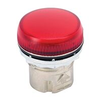 Allen-Bradley 800F Pilot Light 22.5mm Complete Metal LED Module 24V AC DC Red