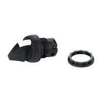 Allen-Bradley 800F Selector Switch 22.5mm Head Only Metal STD Knob 3 POS SR B Black