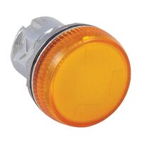 Allen-Bradley 800F Pilot Light 22.5mm Head Only Round Plastic Amber