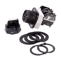 Allen-Bradley 800H Selector Switch 30.5mm Complete Plastic FS 2 POS N ILL Knob MAIN 1NO 1NC White