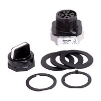 Allen-Bradley 800H Selector Switch 30.5mm 2 Position White Standard Knob Maintained