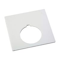 Allen-Bradley 800H Legend Plate 62 X 62mm, Automotive, Blank, Grey