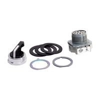 Allen-Bradley 800T Selector Switch 30.5mm 3 Position Non Illum Knob Lever Spring Return Both White