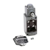 AB 802T Heavy Duty Limit Switch Spring Return Lever IP67 CC/CCW 1NO 1NC 0 34Nm 16.5 Deg
