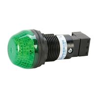 Allen-Bradley 855P Beacon 30mm Panel Mount 22.5mm Round Mounting Hole 24V AC DC Green